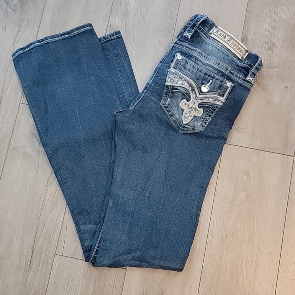 Rock Revival Leni Bootcut Size 29 Long
